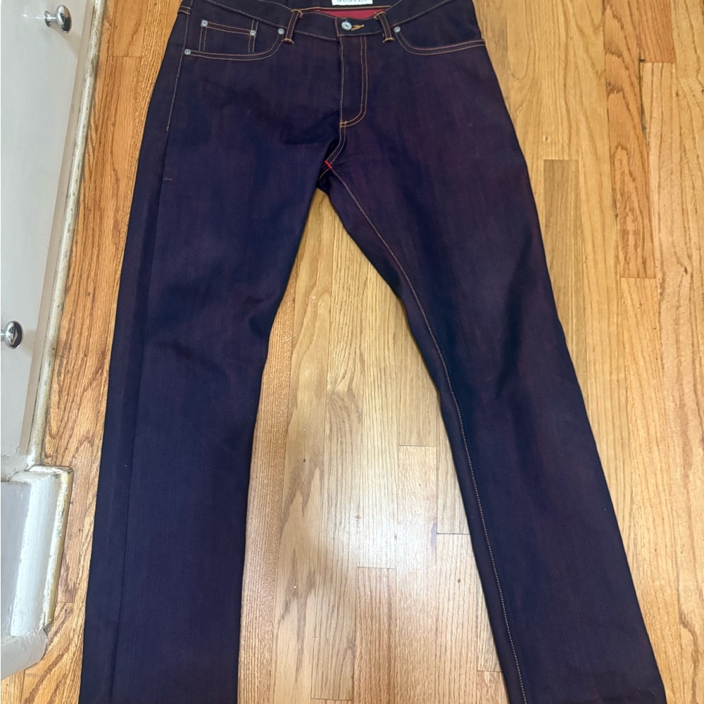 Gustin Deep Indigo Slim Jeans